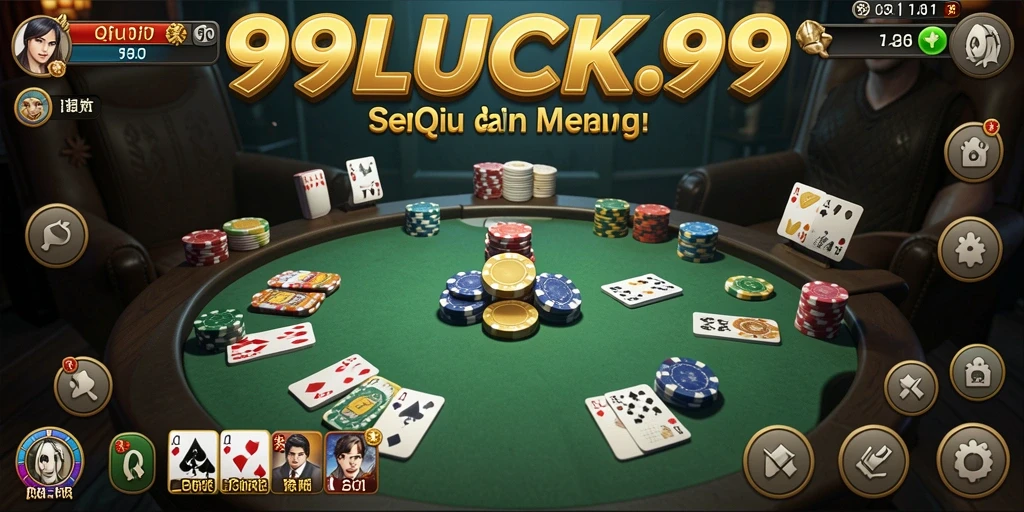 Gameplay seru QiuQiu di 99LUCK99.