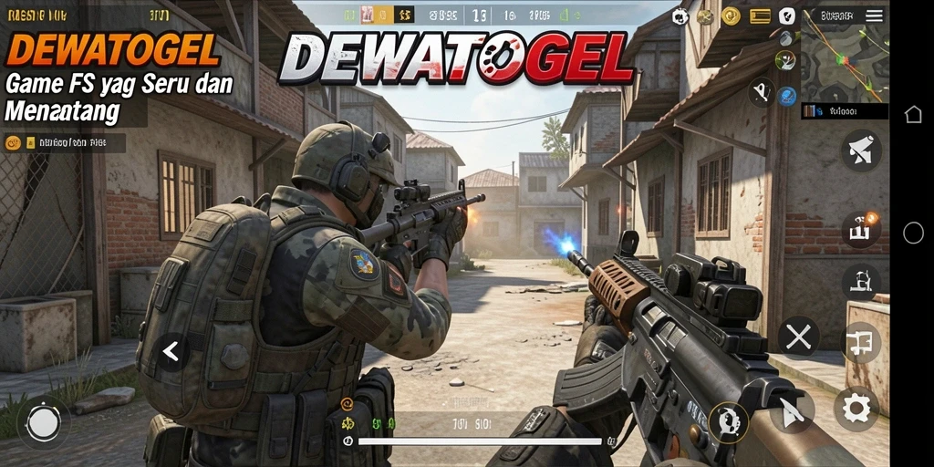 Tampilan aksi seru dalam gameplay DEWATOGEL yang menantang.