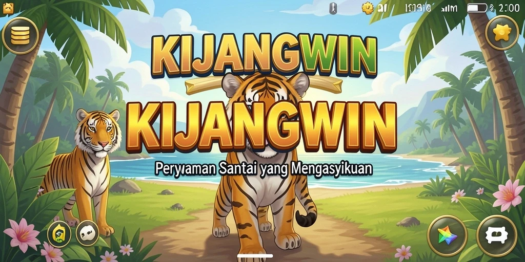 Tampilan gameplay KIJANGWIN yang ceria dan menarik.
