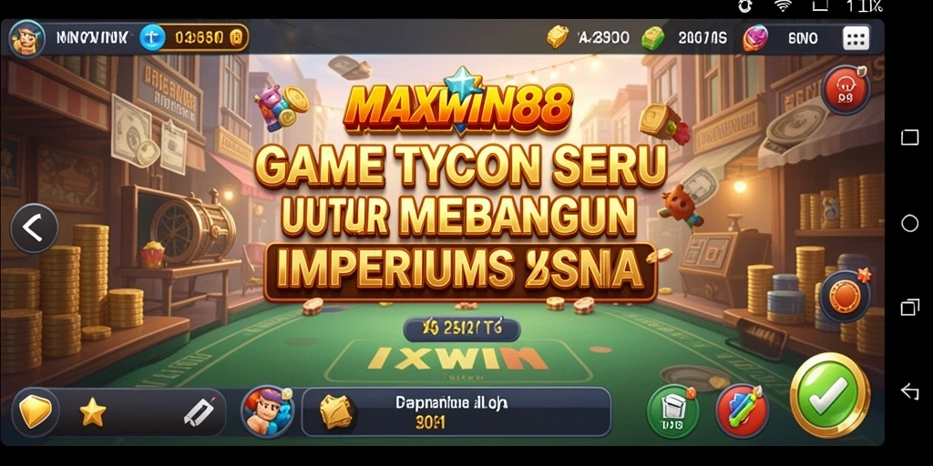 Tampilan gameplay MAXWIN88 yang menarik dan penuh warna.