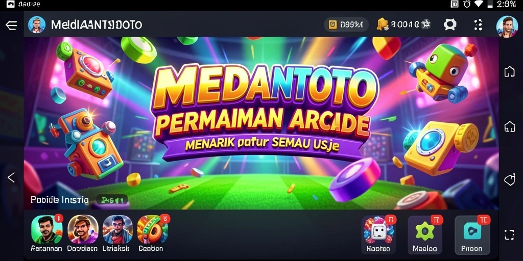 Tangkapan layar dari gameplay MEDANTOTO dengan tampilan yang menarik.