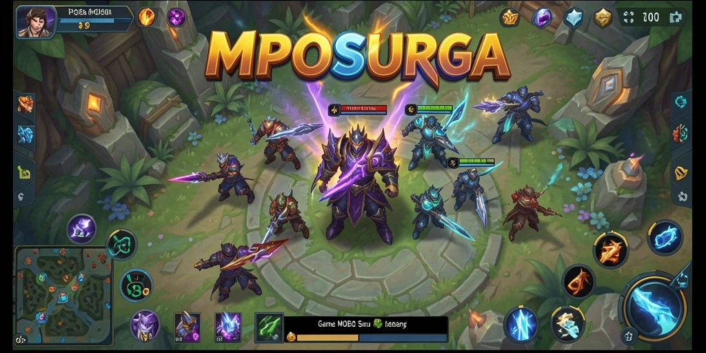 Gameplay menarik dengan strategi tim yang seru di MPOSURGA.