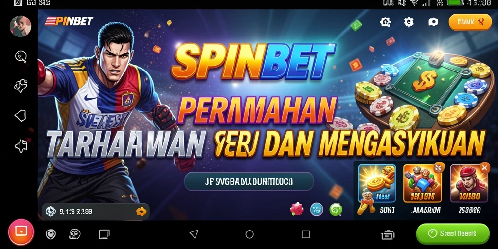 Tampilan gameplay mendebarkan yang menampilkan keseruan <strong>SPINBET</strong> dalam taruhan.